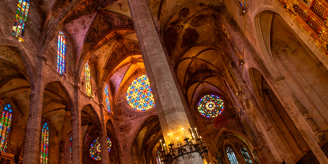 Interno della Cattedrale di Maiorca