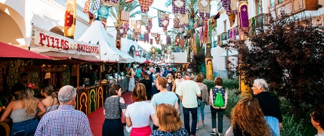 Mittelalterlicher Markt auf Ibiza
