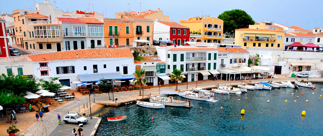 Un port de Minorque Un port de Minorque