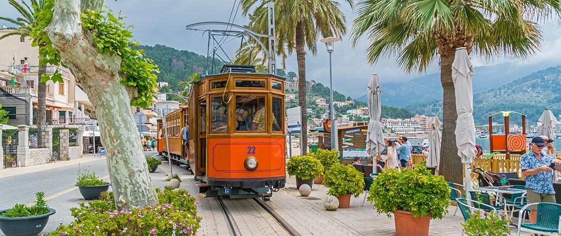 Train de Sóller. Majorque Train de Sóller. Majorque