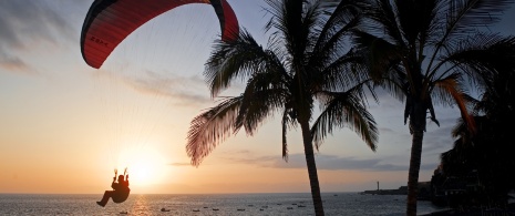 Sunset in La Palma