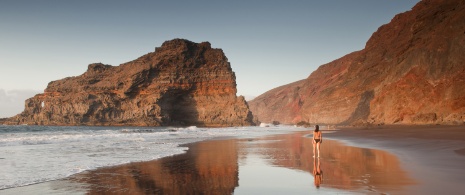 Beach on La Palma