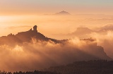 Panorâmica de Roque Nublo, em Grã Canária