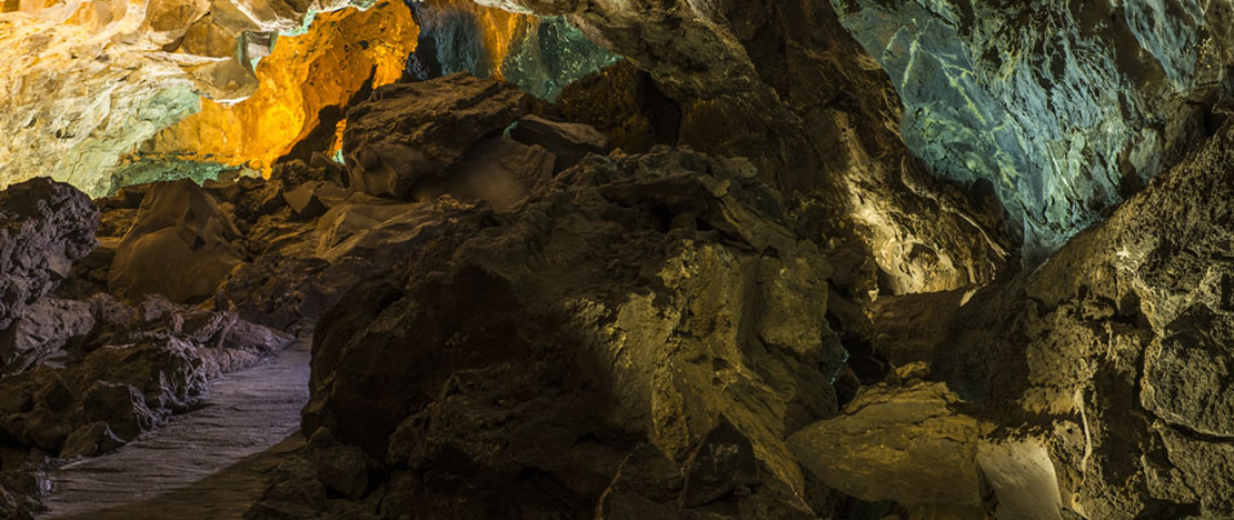 Auditório na Caverna de Los Verdes Auditório na Caverna de Los Verdes