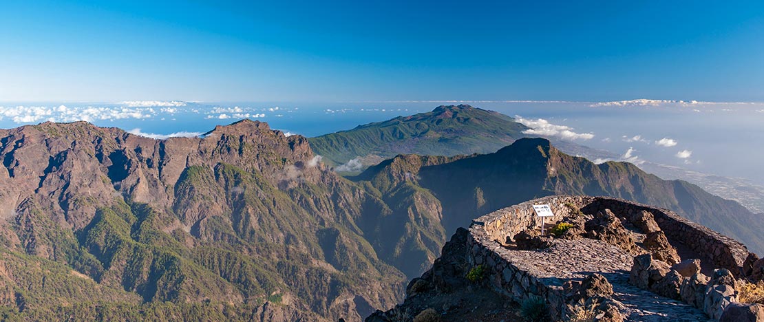 Mirador de Roque de Los Muchachos. La Palma. Canarias