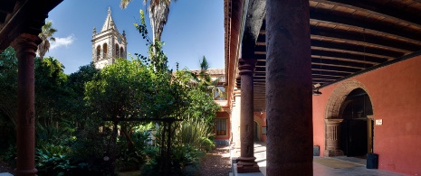 Innenhof in San Cristóbal de La Laguna, Teneriffa