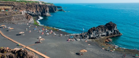 Cala Charco Verde w La Palma na Wyspach Kanaryjskich