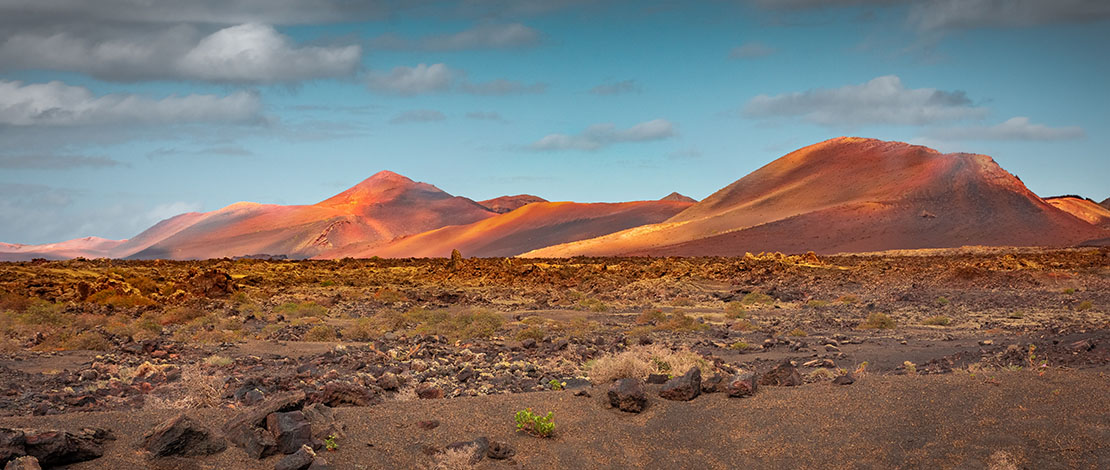 Parc national de Timanfaya, Lanzarote dans les îles Canaries Parc national de Timanfaya, Lanzarote dans les îles Canaries