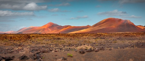 Parc national de Timanfaya, Lanzarote dans les îles Canaries Parc national de Timanfaya, Lanzarote dans les îles Canaries