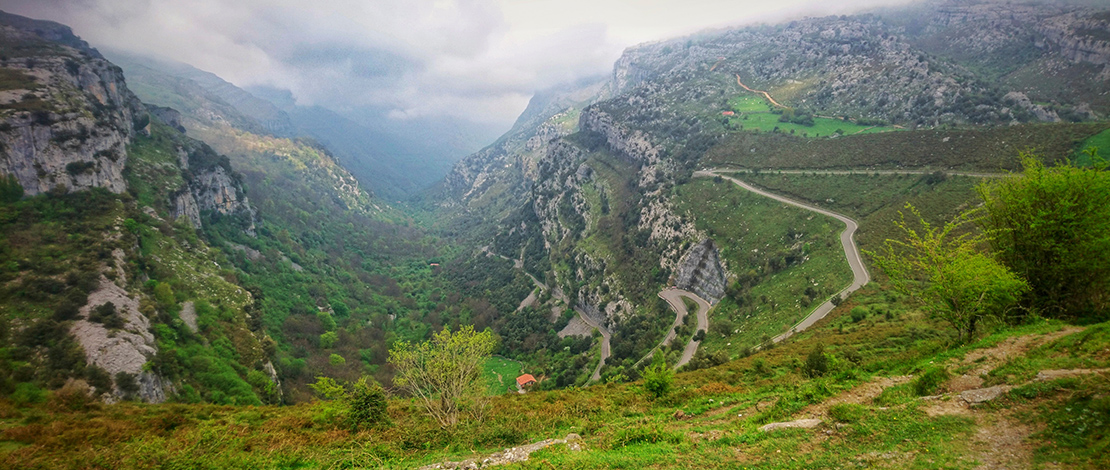 Mirador de Asón en el Parque Natural Collados del Asón en La Gándara de Soba