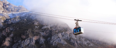 Kolejka linowa Fuente Dé. Picos de Europa (Kantabria)