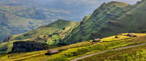 Valle de Soba nella Valle del Pas. Cantabria
