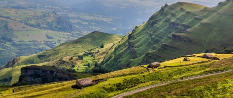 Vallée de Soba dans la vallée Pas. Cantabrie