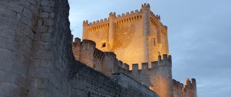 Zamek w Peñafiel, Valladolid