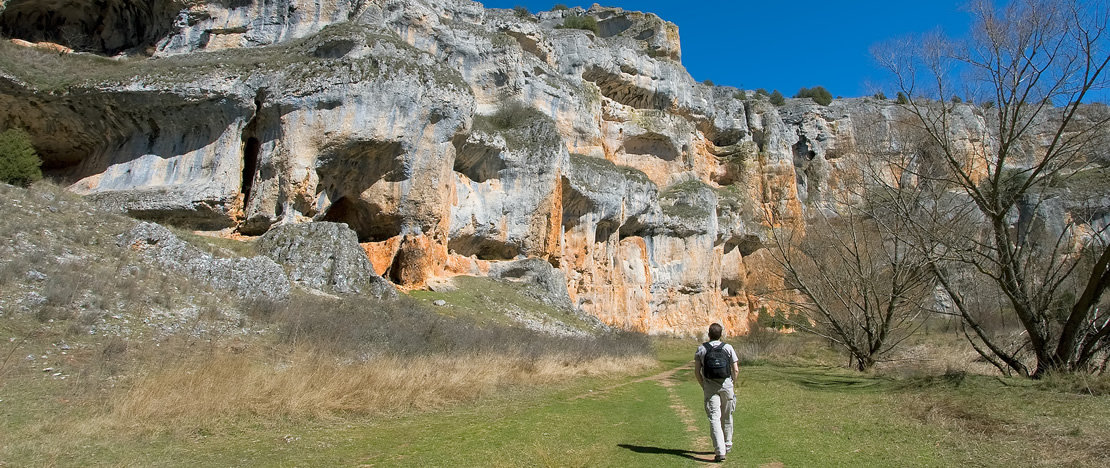 Canyon de la rivière Lobos, à Soria Canyon de la rivière Lobos, à Soria