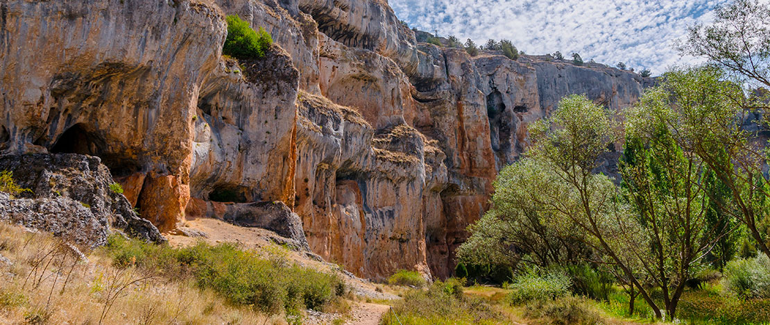 ソリア県にあるカニョン・デル・リオ・ロボス自然公園