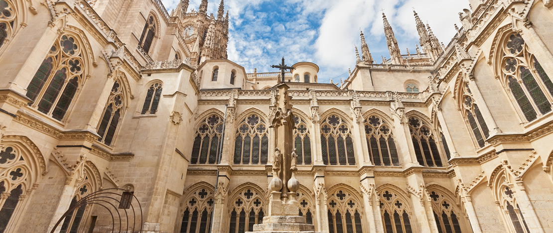 ブルゴス大聖堂の中庭