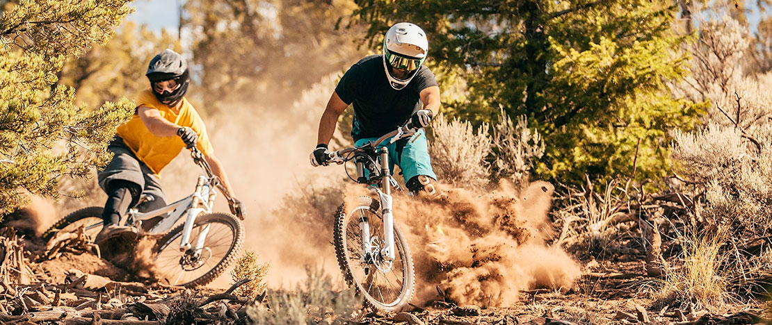 Ciclista in MTB, Zona Alfa, León Ciclista in MTB, Zona Alfa, León