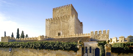 Vue de l’extérieur du Parador de Ciudad Rodrigo 