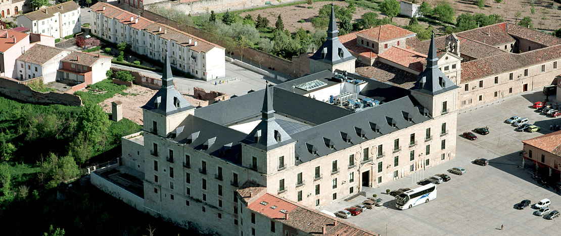 Exterior of the Parador de Lerma  Exterior of the Parador de Lerma