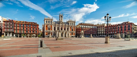 Plaza Mayor square in Valladolid
