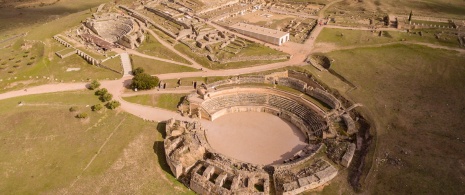 Anfiteatro de Segóbriga en Cuenca, Castilla-La Mancha