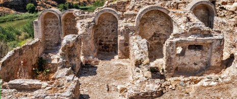 Restos arqueológicos dos banhos de Tenerías, Toledo