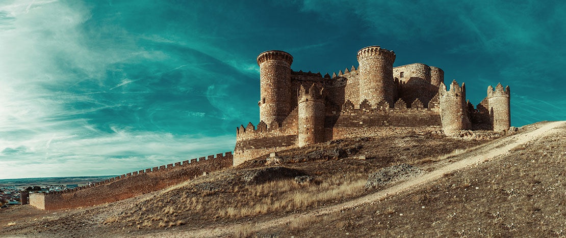 Zamek Belmonte w Cuenca Zamek Belmonte w Cuenca