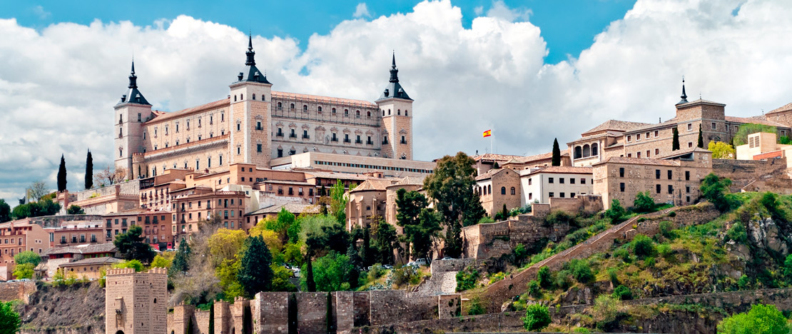Widok na miasto Toledo, Kastylia-La Mancha Widok na miasto Toledo, Kastylia-La Mancha