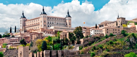 Veduta dell’Alcázar di Toledo, Castiglia-La Mancia