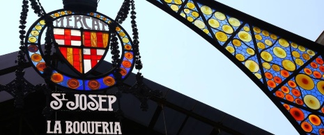 La Boquería market in Barcelona