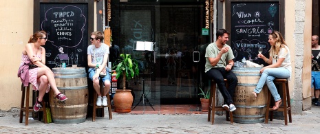 Terrace in Barcelona