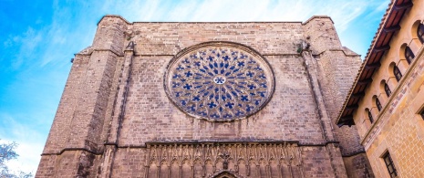 Basilica di Santa María del Pi, Barcellona.