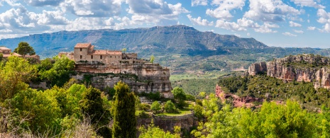 Widoki Siurana w El Priorat, Tarragona