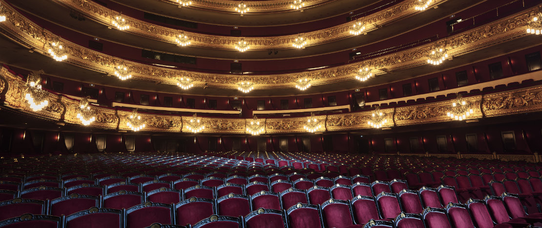 Interno del Gran Teatre del Liceu di Barcellona, Catalogna Interno del Gran Teatre del Liceu di Barcellona, Catalogna