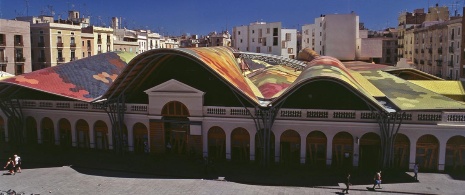 Markthalle Santa Caterina. Barcelona