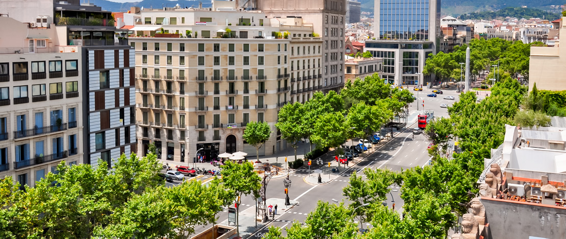 Paseo de Gracia, Barcelona Paseo de Gracia, Barcelona