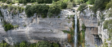 Vue du Salt de Sallent, Rupit