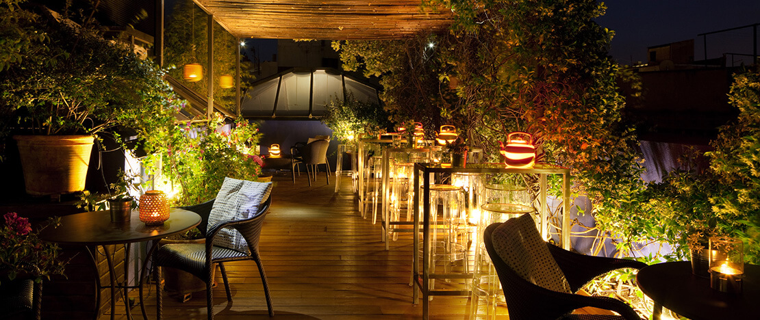 Terraço do Hotel Roba Estesa Terraço do Hotel Roba Estesa