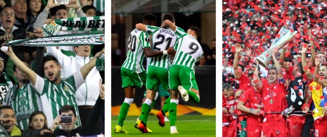 Kibice, piłkarze klubów Real Betis i Sevilla, Andaluzja