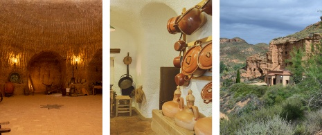 Bilder des Besucherzentrums Cuevas Almagruz in Granada, Andalusien