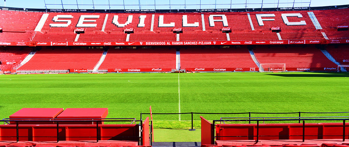 Stadio Ramón Sánchez-Pizjuán (Sevilla FC) di Siviglia Stadio Ramón Sánchez-Pizjuán (Sevilla FC) di Siviglia
