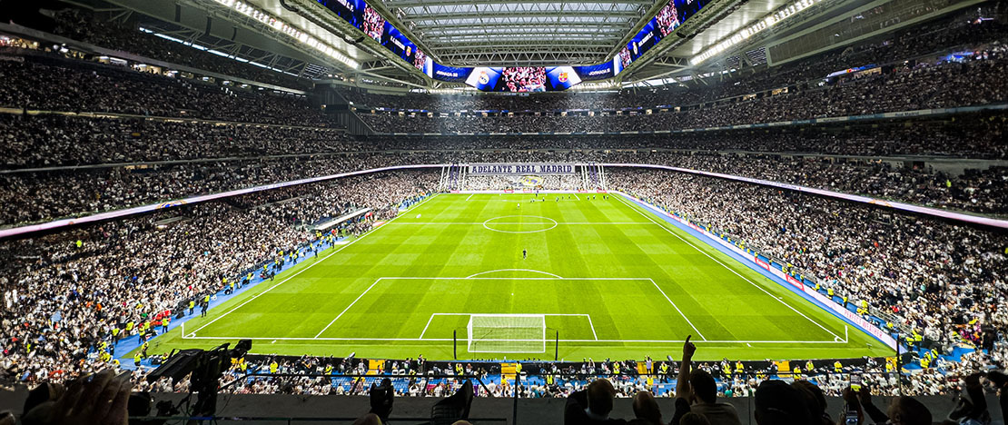 Stadio Santiago Bernabéu (Real Madrid) di Madrid Stadio Santiago Bernabéu (Real Madrid) di Madrid
