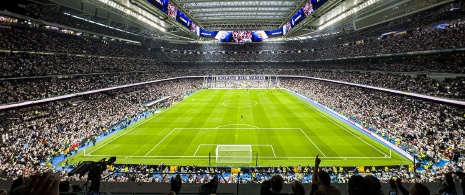 Santiago Bernabeu Stadium (Real Madrid) in Madrid