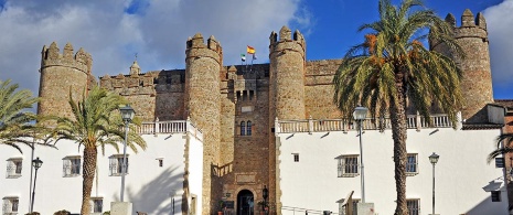 Alcázar de Zafra, actualmente Parador de Turismo