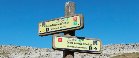 Cammino di Santiago. Cammino Mozarabico Cammino di Santiago. Cammino Mozarabico