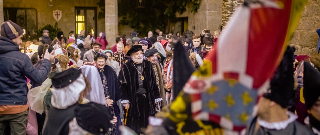 Commémoration du voyage de l'empereur Charles Quint à Jarandilla de la Vera, province de Cáceres, Estrémadure