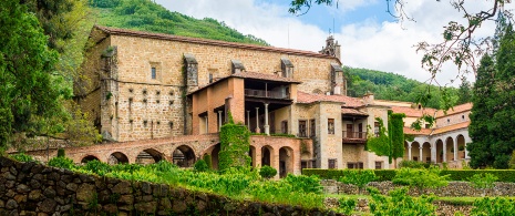 Vue du monastère de Yuste