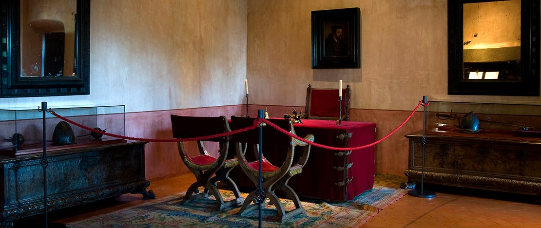 Bureau de Charles Quint. Monastère de Yuste. Cuacos de Yuste Bureau de Charles Quint. Monastère de Yuste. Cuacos de Yuste