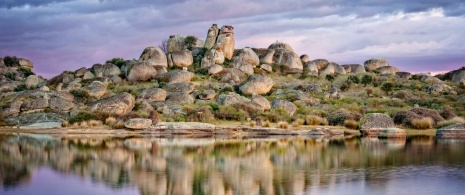 Naturdenkmal Los Barruecos de Malpartida in Cáceres, Extremadura